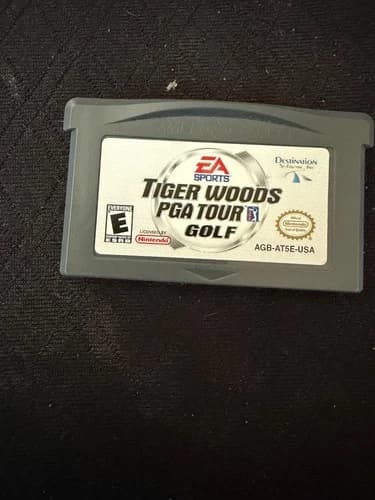 Tiger Woods PGA Tour Golf - Game Only - Nintendo Game Boy Advance *SEE DESC*