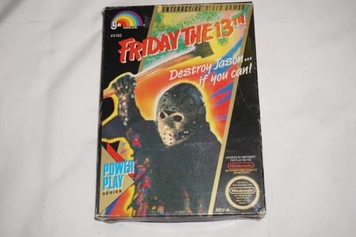 Friday The 13th (Nintendo NES) Complete in Box CIB