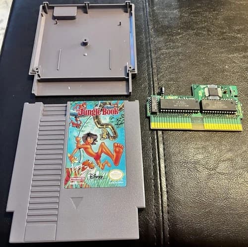 Disney's the Jungle Book Nintendo NES 1994 Clean, Tested