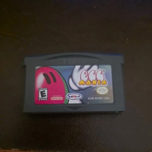 Egg Mania (Nintendo Game Boy Advance, 2002) Video game GBA Cartridge Only
