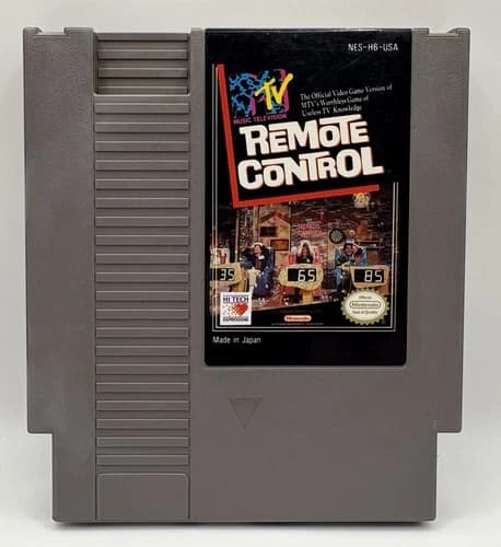 MTV Remote Control (Nintendo | NES) Retro | Vintage Video Game - Tested