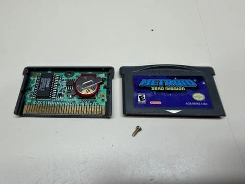 AUTHENTIC METROID ZERO MISSION WORKING NINTENDO GAMEBOY ADVANCE
