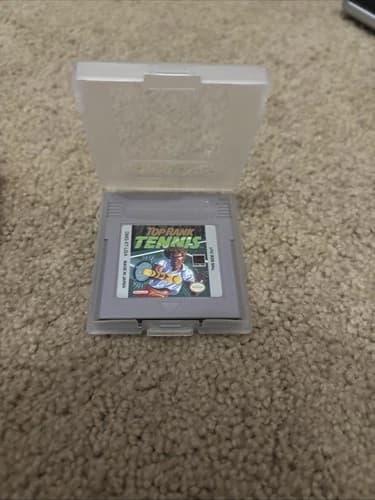 Top Rank Tennis (Nintendo Game Boy, 1993) TESTED WORKING EXCELLENT CONDITION