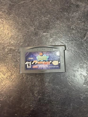 SpongeBob SquarePants Lights Camera Pants Nintendo Game Boy Advance