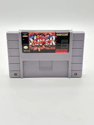 Super Street Fighter II Super Nintendo SNES Game Cartridge Free Shipping