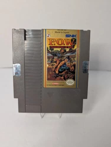 P.O.W. Prisoners of War Nintendo NES Tested Working Authentic