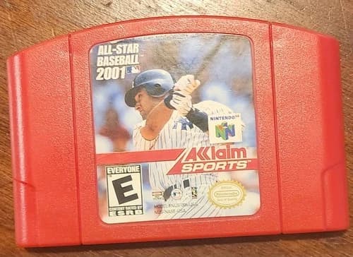 All Star Baseball 2001 N64 Authentic