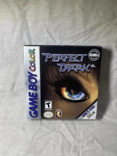 Perfect Dark Gameboy Color - CIB, Tested!