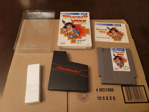 Whomp 'Em (Nintendo Entertainment System, 1991) Box Manual Game - NES - Tested!