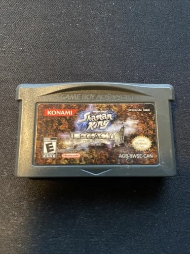 Shaman King Legacy of the Spirits Sprinting Wolf Nintendo Game Boy Advance GBA