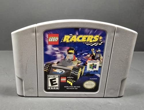 LEGO Racers (Nintendo 64 1997) N64 Authentic Game Cartridge TESTED FREE SHIPP