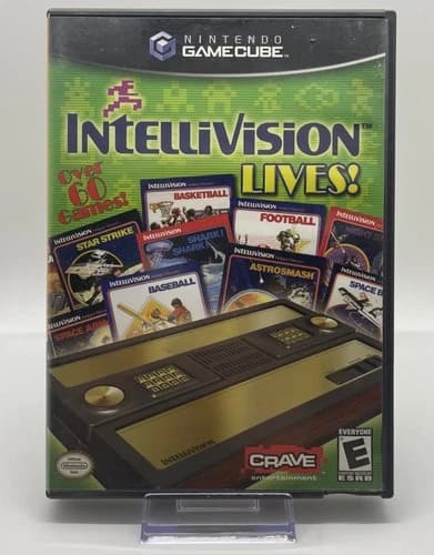 Intellivision Lives (Nintendo GameCube, 2004) Complete With Manual