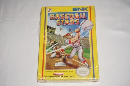 Baseball Stars 1 (Nintendo NES) Complete in Box CIB
