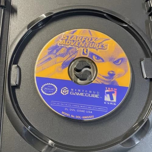 Starfox Adventures (Nintendo GameCube, 2002) Game Only - Tested Works