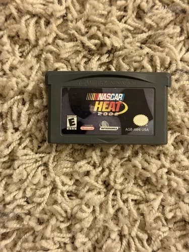 Infogrames Nascar Heat 2002 Nintendo Game Boy Advance - Cartridge Tested