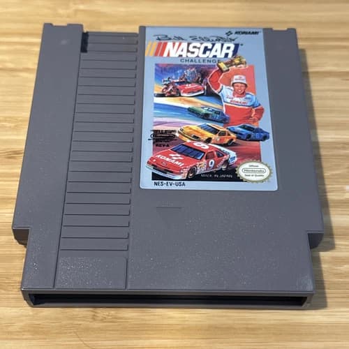 Bill Elliott's NASCAR Challenge NES (Nintendo Entertainment System, 1991)