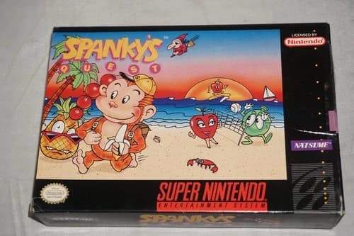 Spanky's Quest (Super Nintendo SNES) Complete in Box CIB