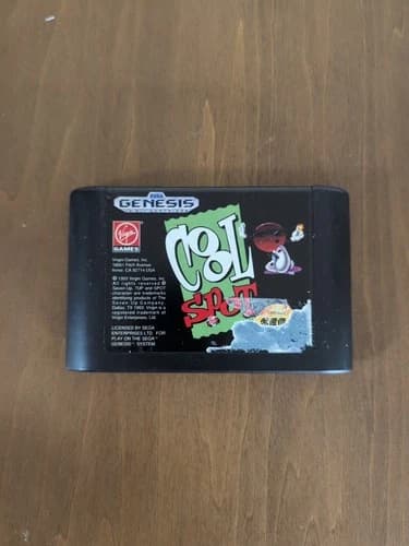 Cool Spot (Sega Genesis, 1993) - Cartridge Only - Tested Working 2 Day Handle