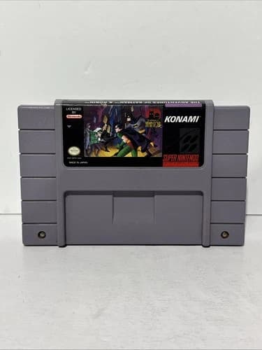 The Adventures of Batman and Robin Super Nintendo SNES