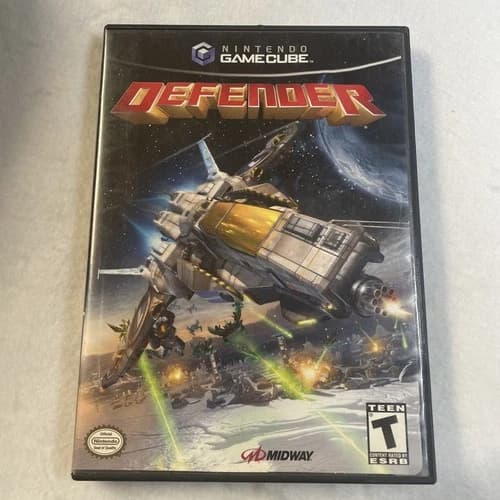 Defender - Nintendo GameCube Complete in Box CIB. Tested and Works!