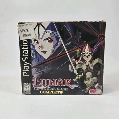 Lunar Silver Star Story Complete Sony PlayStation 1 (Missing Disc 3)
