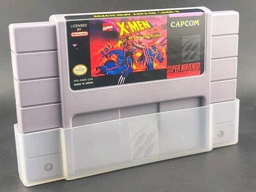 X-Men Mutant Apocalypse (Super Nintendo SNES, 1994) Authentic Cartridge - Clean!