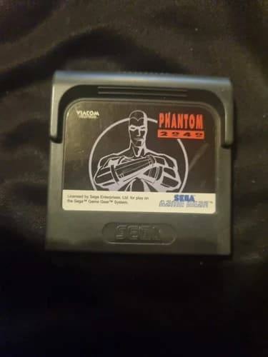 Phantom 2040 Sega Game Gear Cleaned & Tested Authentic