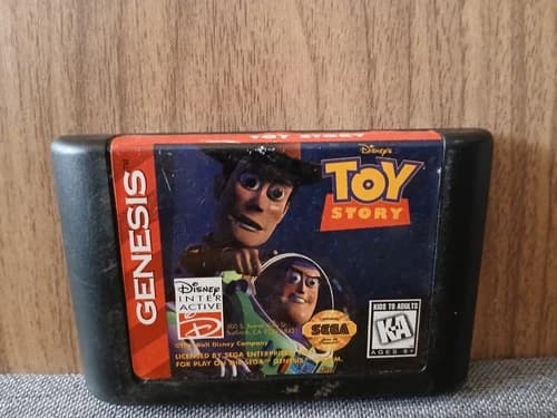 Toy Story (Sega Genesis, 1995) – Authentic Cartridge Only – Tested