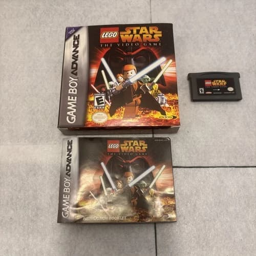 Gameboy Advance LEGO Star Wars: The Video Game 2001 CIB w/ Manual