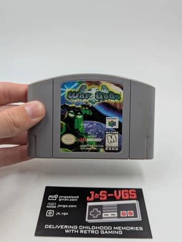 Nintendo 64 N64 War Gods Cartridge Only