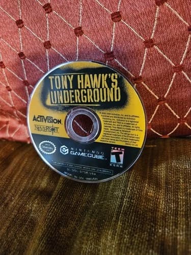 Tony Hawk's Underground (Nintendo GameCube) Game Disc Only Tested