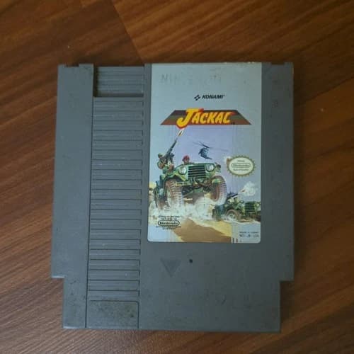 Konami Jackal Nintendo NES Shooter NTSC-U/C Official Nintendo Seal of Quality
