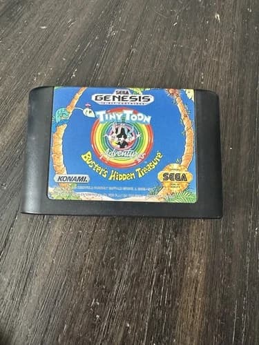 Sega Genesis Game Only Tiny Toon Adventures Busters Hidden Treasure