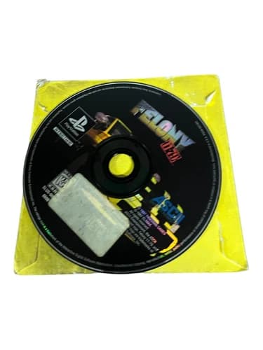 Sony PlayStation 1 PS1 Disc Only TESTED Felony 11-79