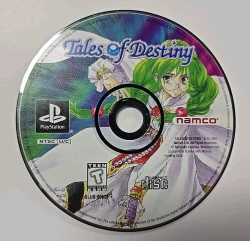 Tales of Destiny PlayStation PS1 Disc Only Tested & Working