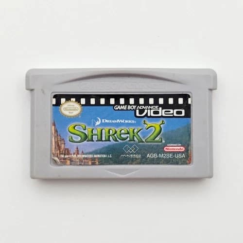 Shrek 2 Game Boy Advance Video AGB-M2SE-USA Authentic Tested Cartridge Only