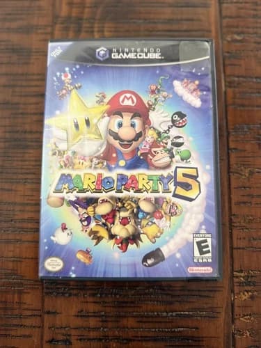 Mario Party 5 Nintendo GameCube complete with Manuals, Disc and Case