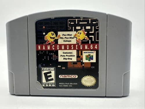 Namco Museum 64 (Nintendo 64, 1999) Tested Authentic N64