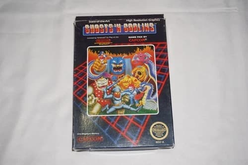 Ghosts n Goblins (Nintendo NES) Complete in Box CIB