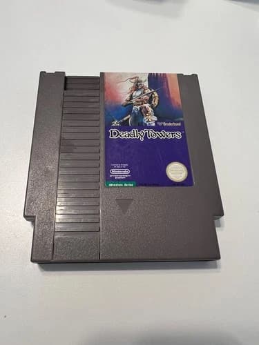 Deadly Towers (Nintendo Entertainment System, 1987)