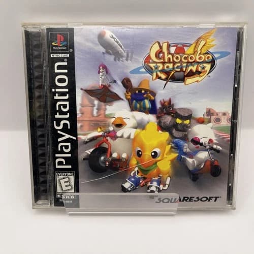 Chocobo Racing - PS1 - CIB Complete w/ Reg Card - Tested - Ships Fast