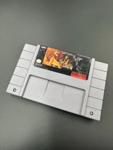 The Lion King SNES Super Nintendo