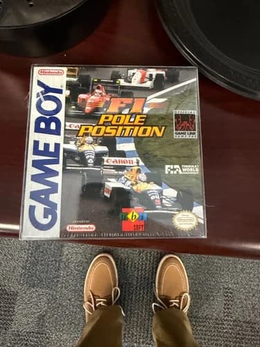 F1 Pole Position USA Version CIB Complete Nintendo Game Boy
