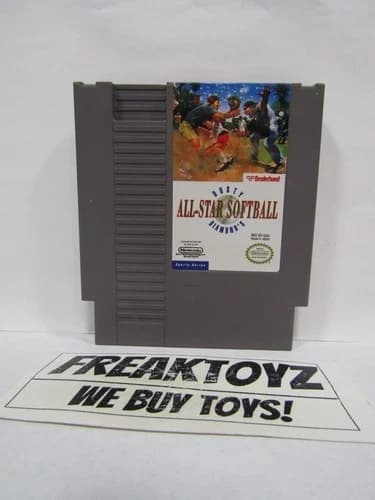 NES Dusty Diamond's All-Star Softball, Not Packaged Cartridge Only
