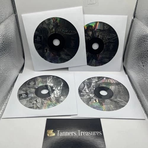 Sony PlayStation 1 PS1 Disc Only TESTED The Legend of Dragoon Greatest Hits Ed.