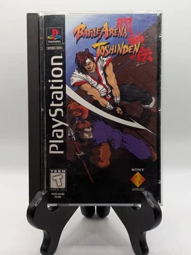 Battle Arena Toshinden Long Box Sony PlayStation 1 PS1 - Complete In Box