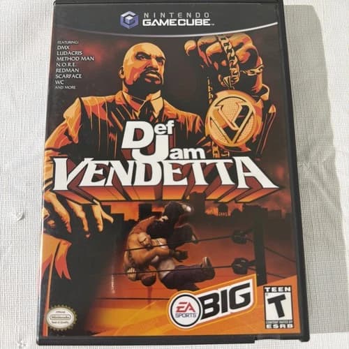 Def Jam Vendetta (Nintendo GameCube, 2003) Tested CIB