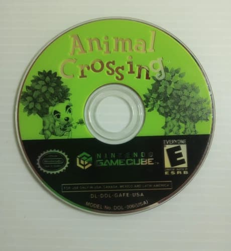 Animal Crossing Nintendo GameCube Disc Only | Loads