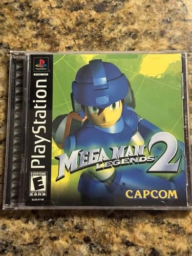 Mega Man Legends 2 (Sony PlayStation 1 PS1) Black Label Complete