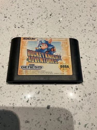 Sega Genesis Rocket Knight Adventures Tested And Working Cartridge Only